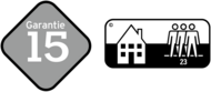 15 Jahre Garantie