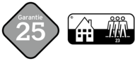 25 Jahre Garantie